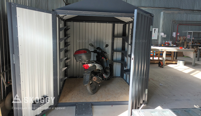 Гараж для скутера