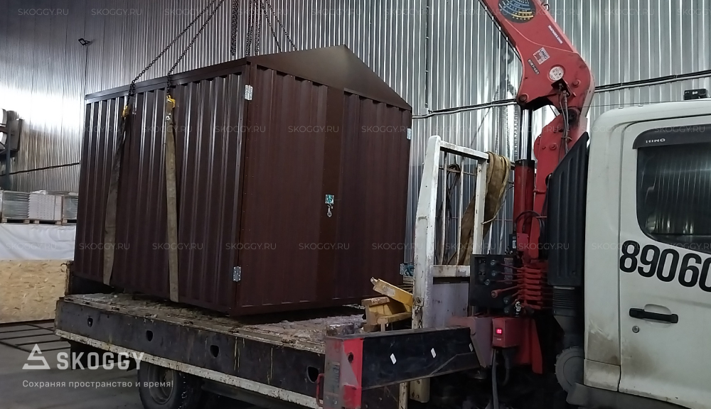 гараж для прицепа