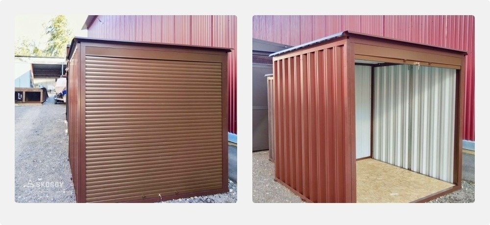 Хозблок SKOGGY с рольставнями