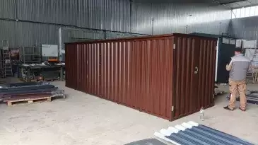 Контейнер для квадроцикла и садового инвентаря в д. Крутово