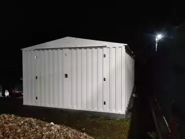 Масштабный автомобильный гараж в белоснежном цвете в ДП Филиппины, Чеховский р-н, МО