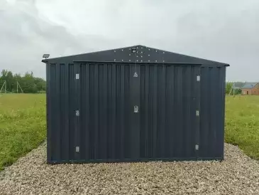 Гараж для автомобиля и вещей в графитовом цвете в с. Острецово, Заокский р-н, Тульская обл.