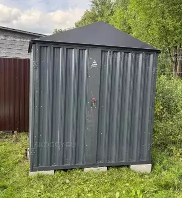 Компактный хозблок в графитовом цвете МО, Истра, КП Троица